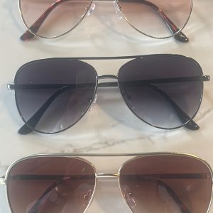 Classic Aviator Frame Sunglasses