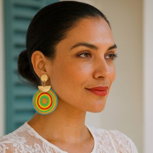 Multi Color Earrings