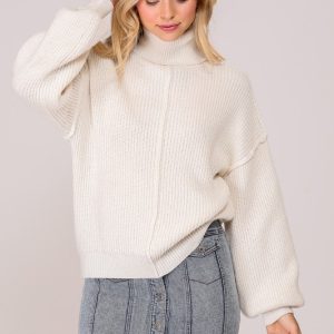 Love is in the air turtle neck heart sweater - Image 2