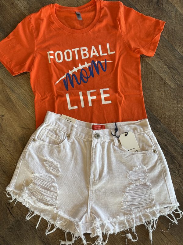 Football Mom Life Tee Shirt