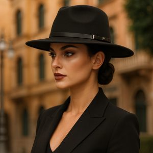 Belt Buckle Fedora Hat