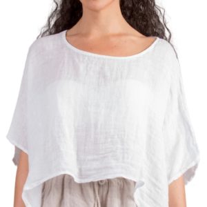 Linen Crop Top