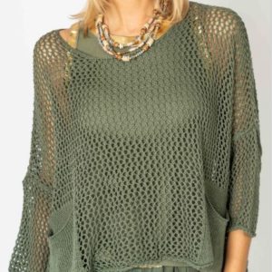 Verona Breeze Italian Mesh Sweater