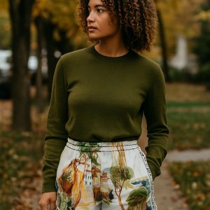 Amalfi Vista Silk Italian Short