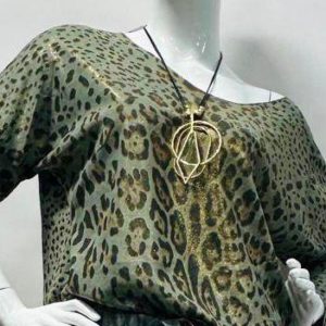 Tiger Print Italian Sweater