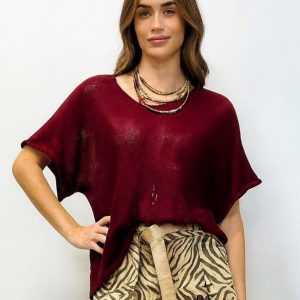 Basic Italian Sweater Top