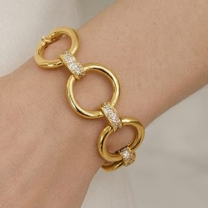 Pulsera Bracelet GP w/Diamonds