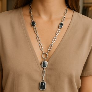 Seraglio Zinc Metal Necklace