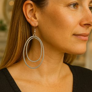 Zinc Metal Earrings