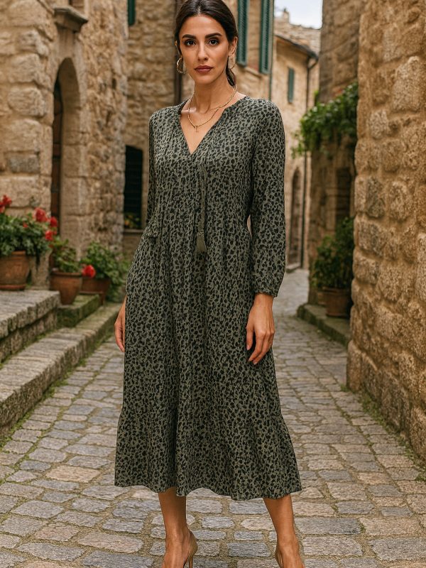 Italian Chetah Print Long Sleeve