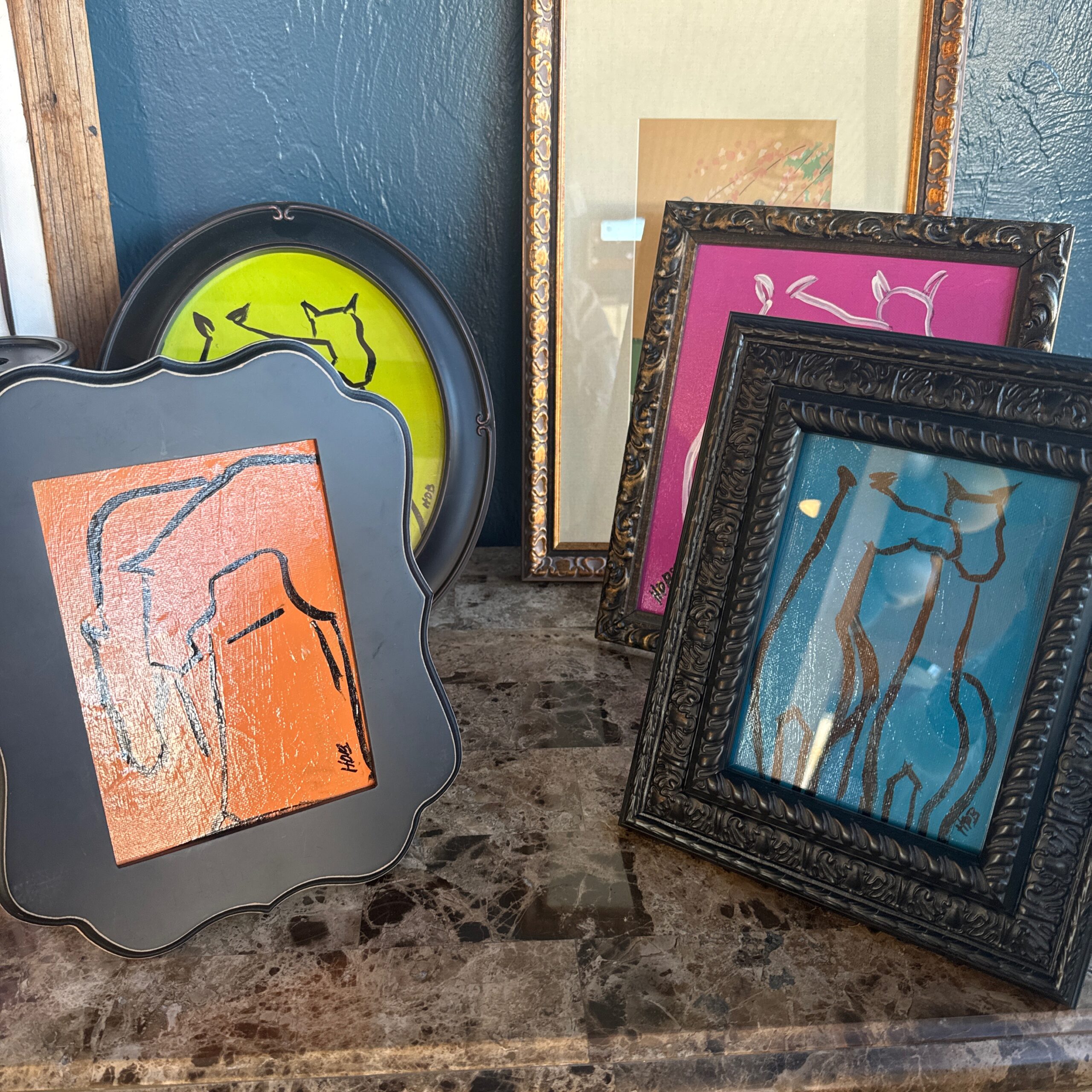 Heather’s Horse Painting 8×10