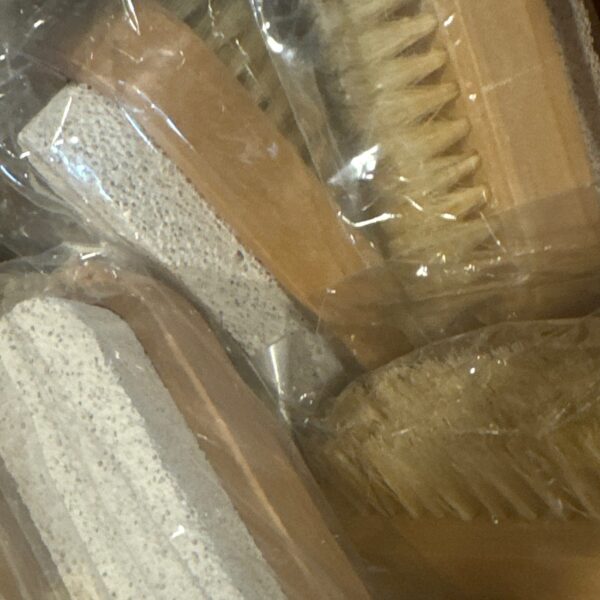 Foot Stone and Brush