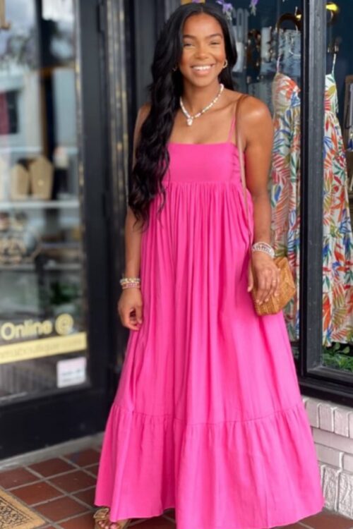 Babydoll Maxi Dress