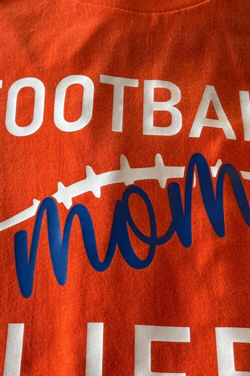 Football Mom Life Tee Shirt