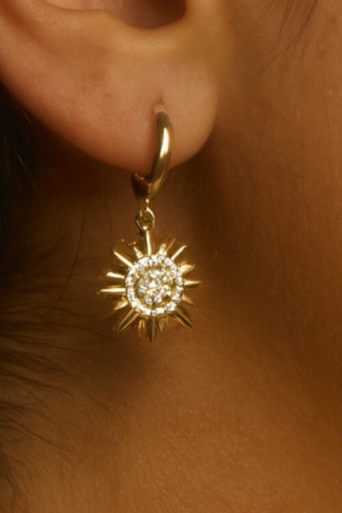 Aretes Sun Earrings