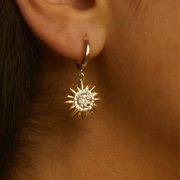 Aretes Sun Earrings