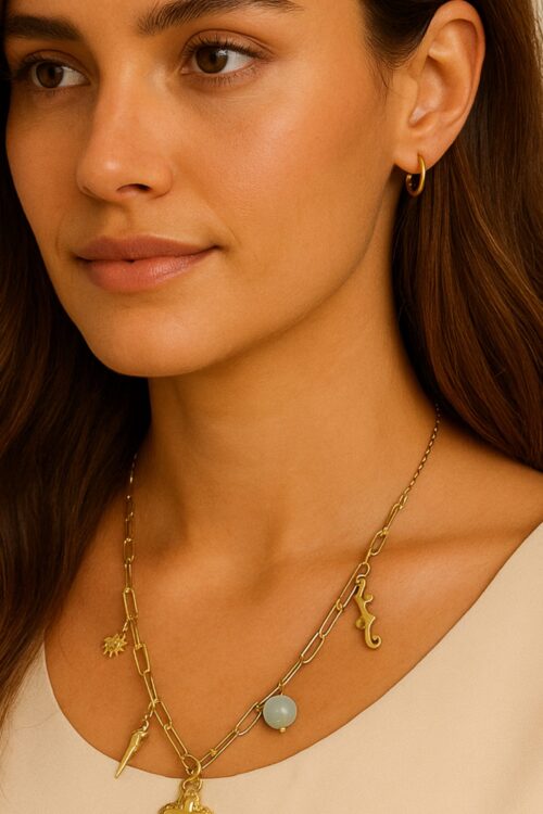 Collar Beaded Necklace