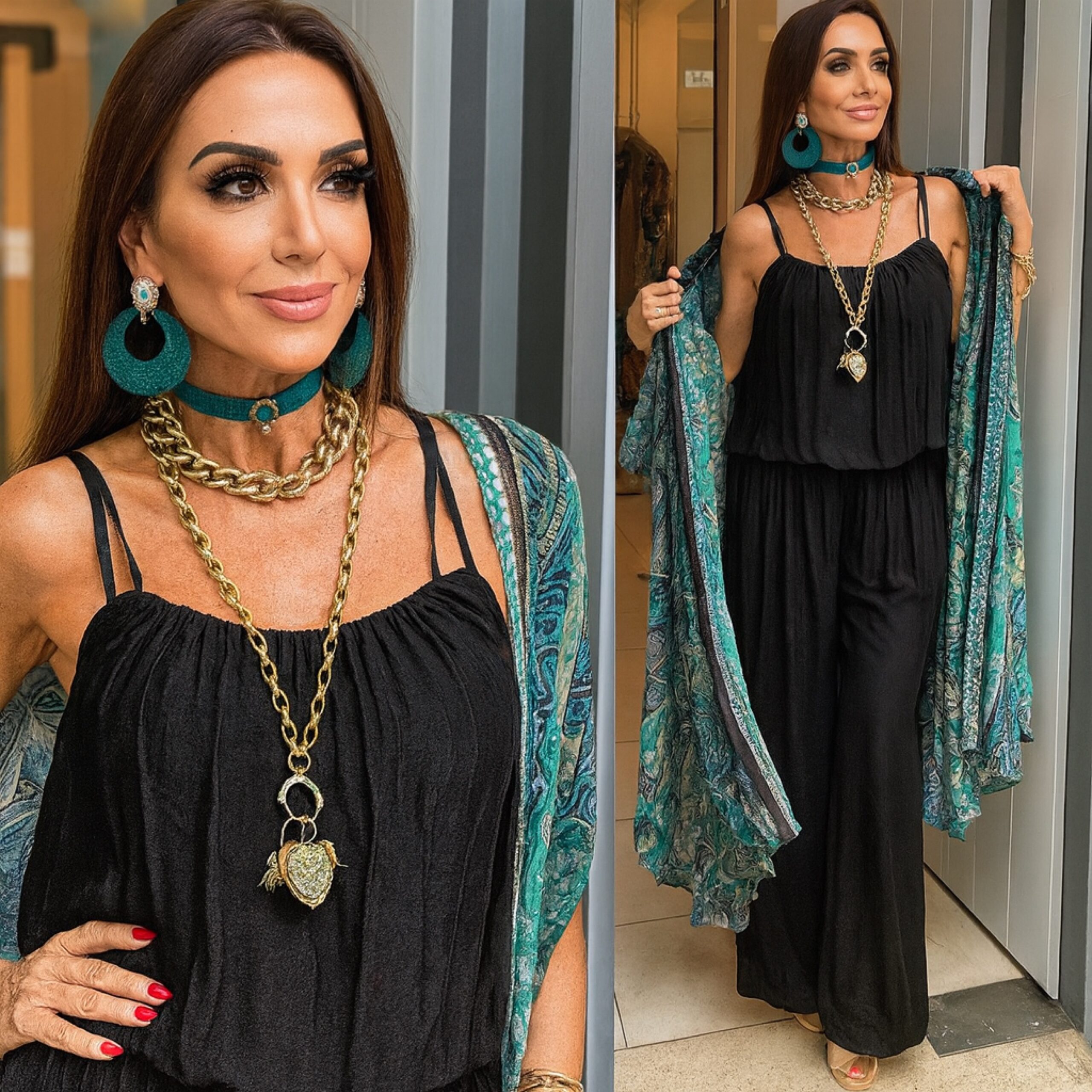 Italian Silk Jumpsuit