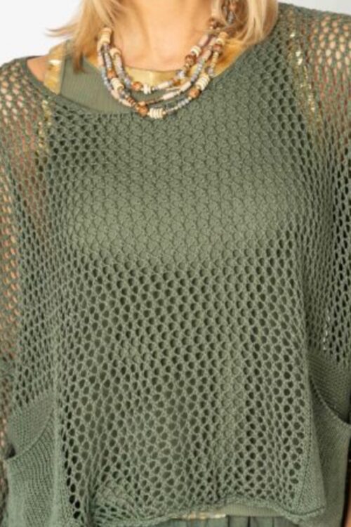 Verona Breeze Italian Mesh Sweater