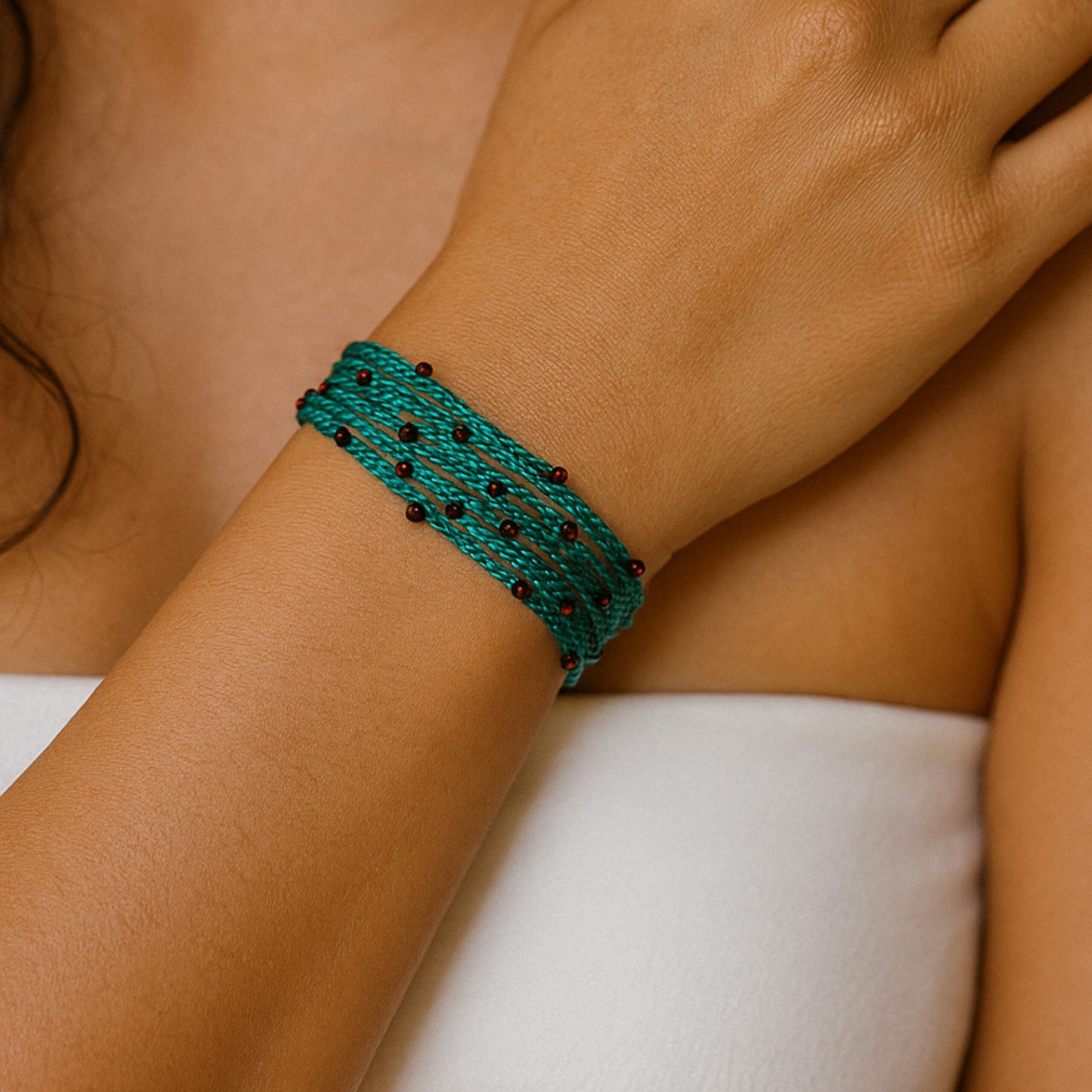 Tropical Threads Wrap Bracelets