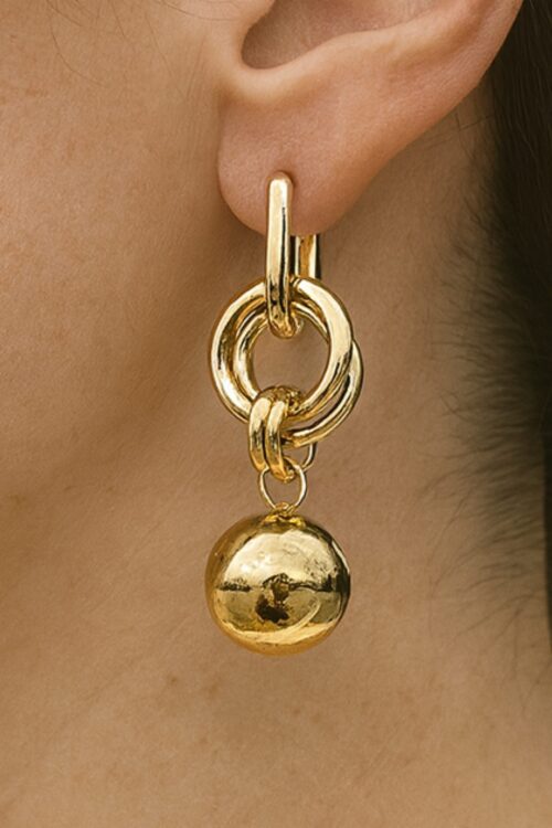 Aretes Earrings w/Circles