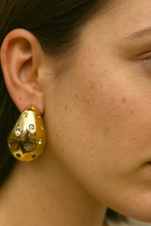 Aretes Teardrop Earrings