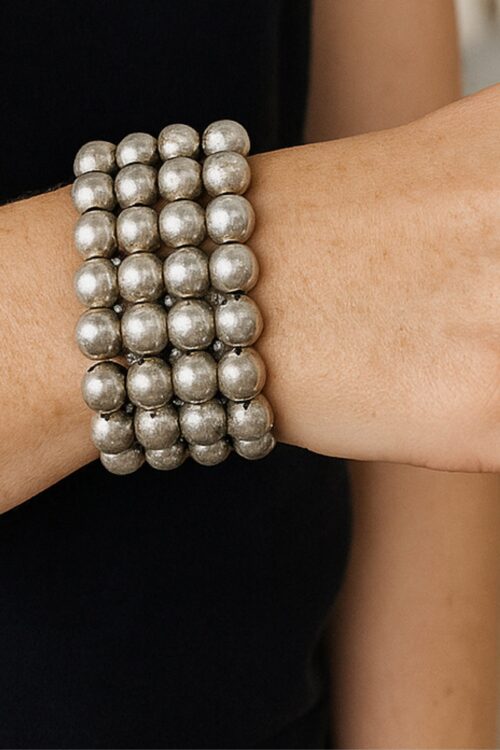 Zinc 4 Layer Metal Bracelet