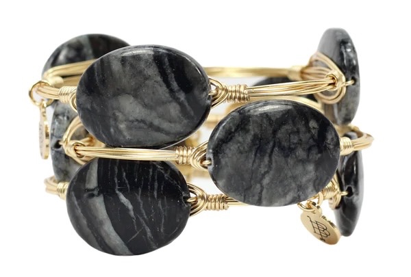 Gold Silas Bangle Bracelet