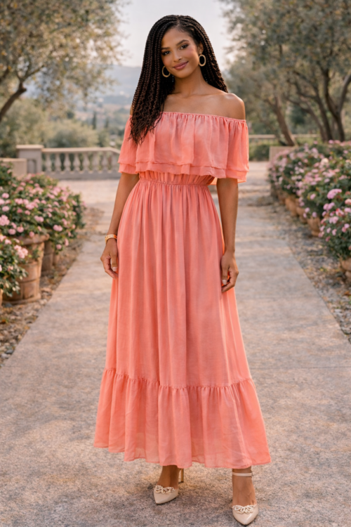 Laurie Silk Maxi Dress – Scandal Italy