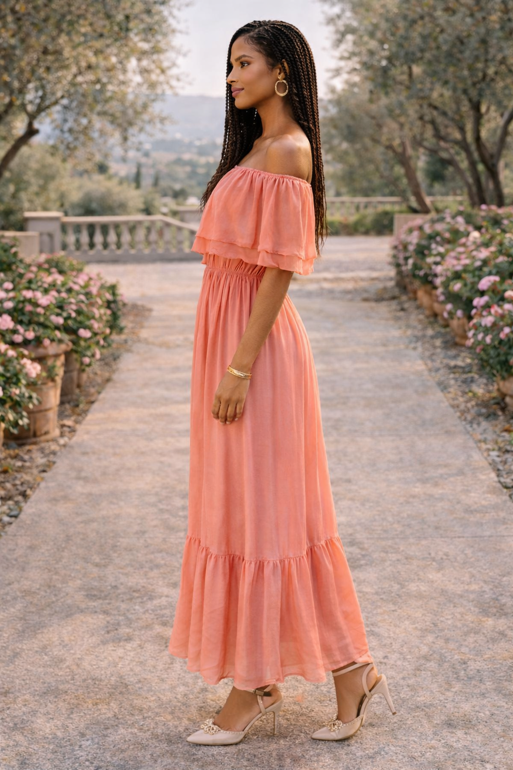 Laurie Silk Maxi Dress – Scandal Italy - Image 2