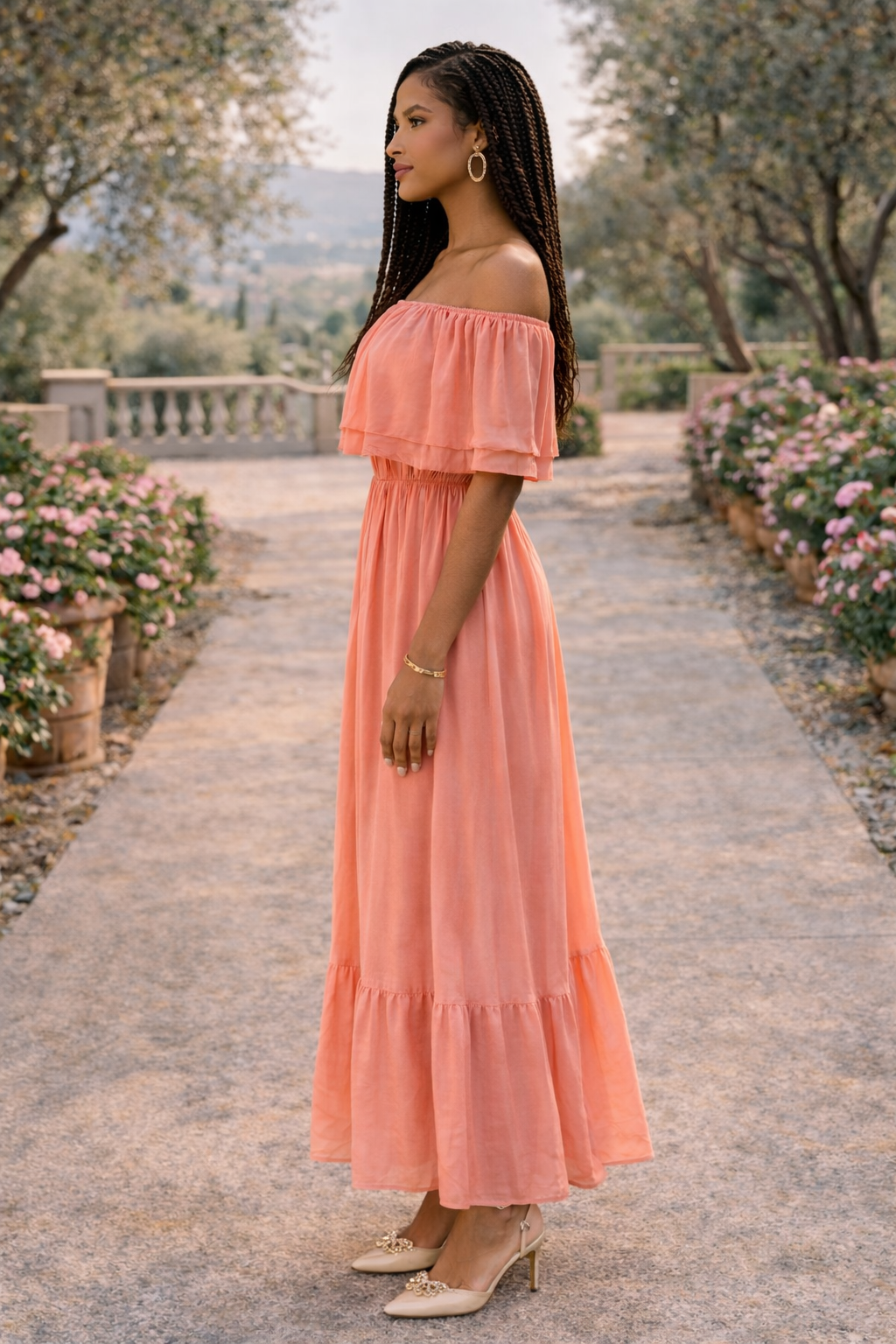 Laurie Silk Maxi Dress – Scandal Italy - Image 7