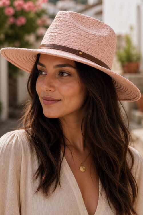 The Rosé Luxe Panama Hat