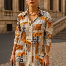 Zannza Couture Shirt Dress